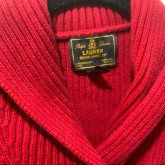Ralph Lauren Women’s Knit Sweater Buckle Hardware 100%Cotton Size M - Picture 7 of 12